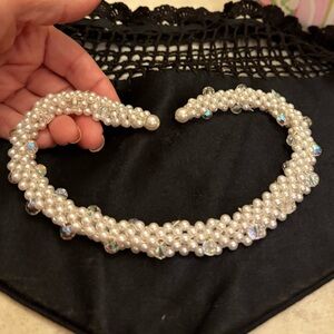 Vintage Neck Piece Collar Custom Made Braided Dress Adornment